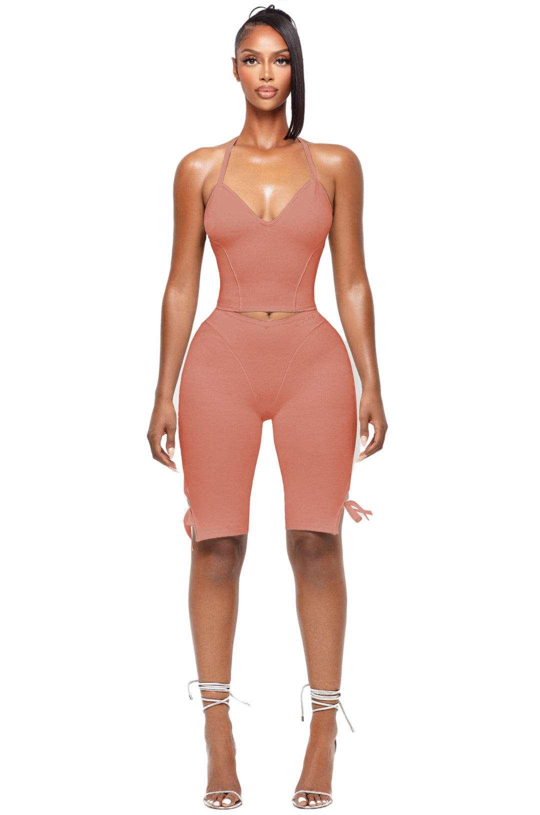MAUI BARDOT HALTER TOP