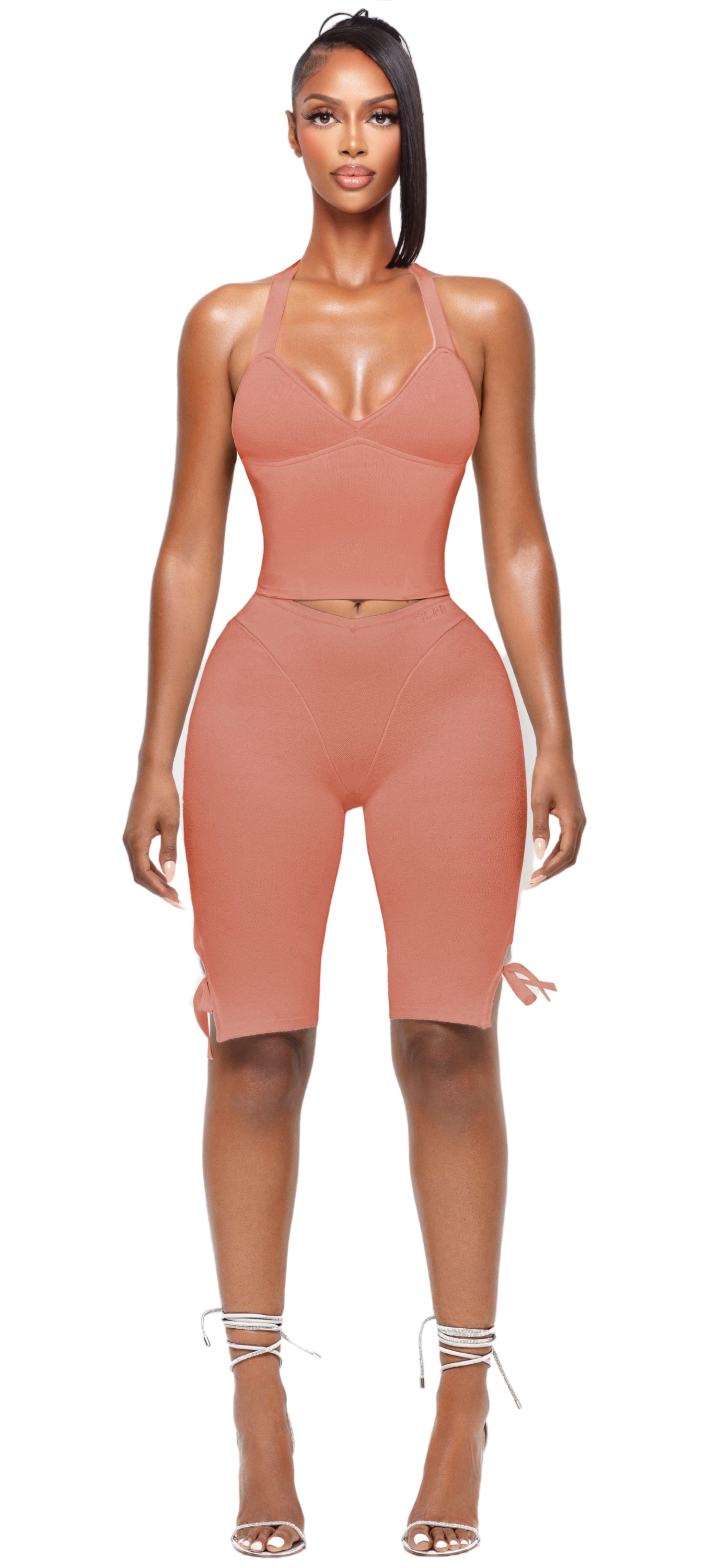 MAUI BARDOT HALTER TOP