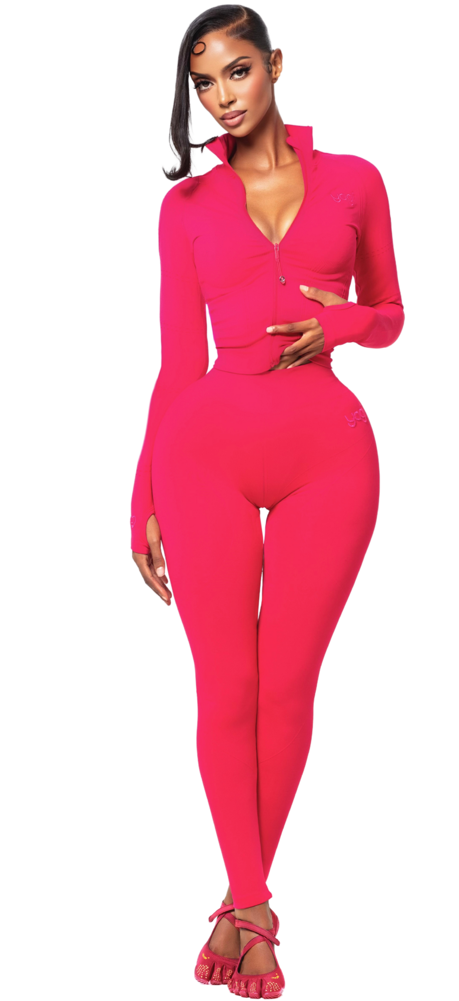 SCULPT BONBON ZIP UP JACKET