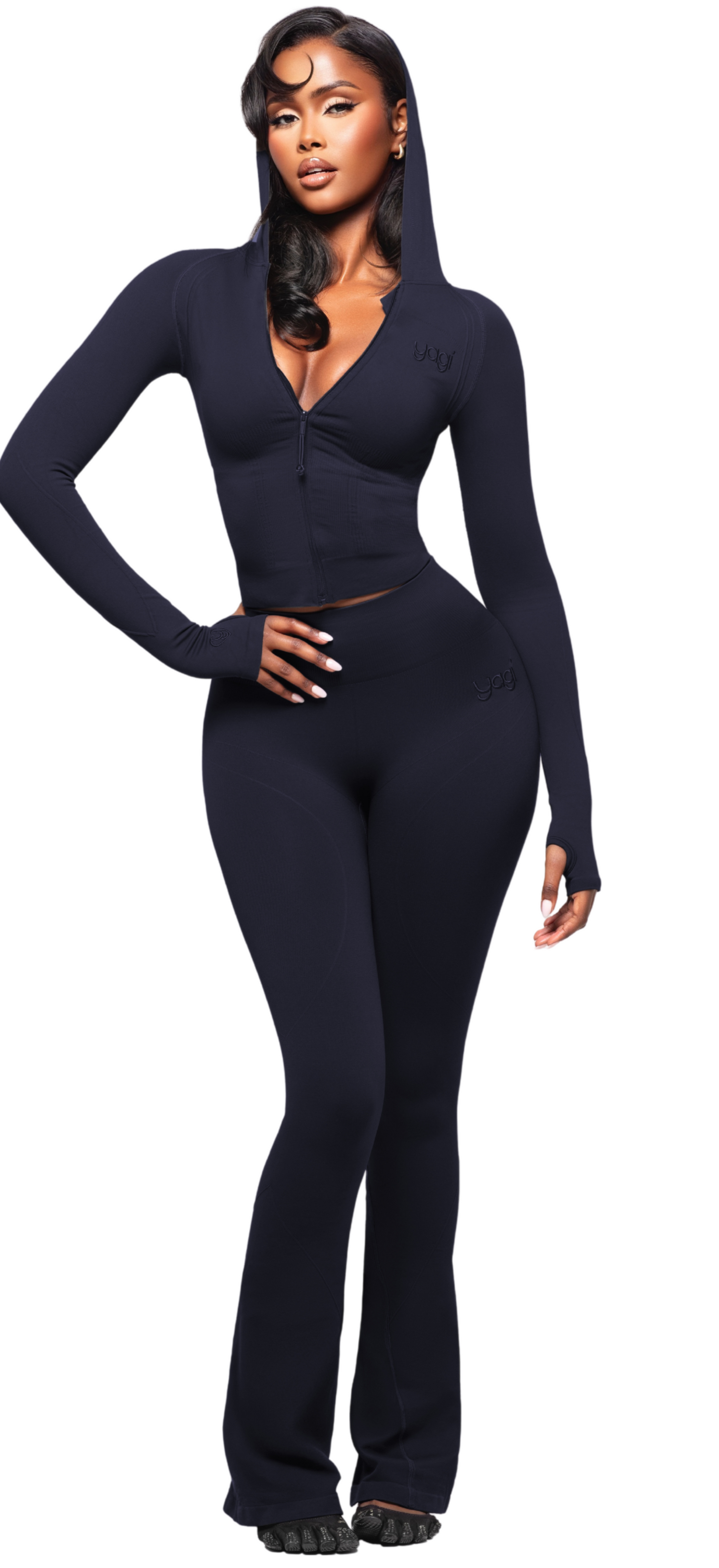 SCULPT OBLIX HOODED ZIP UP