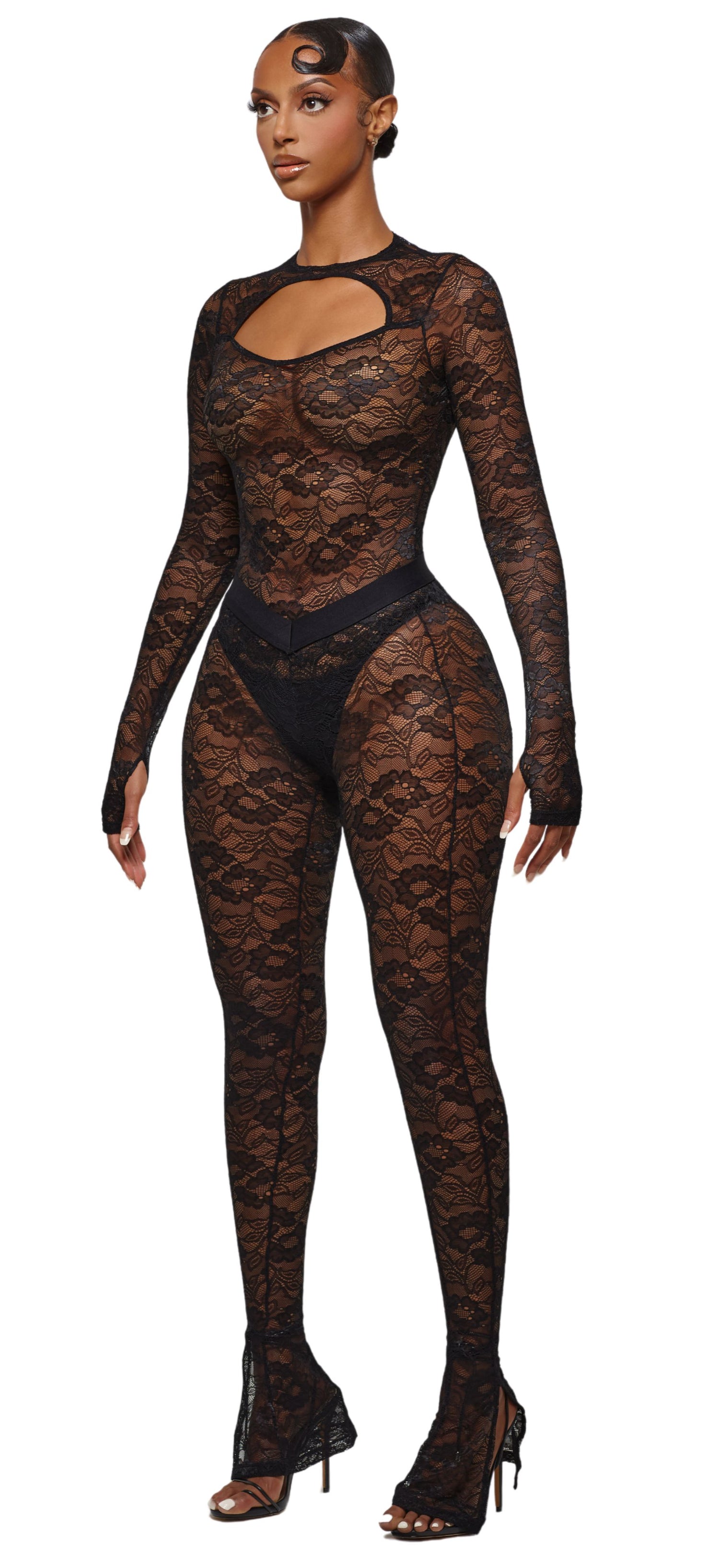 002 LAIA LACE BODYSUIT