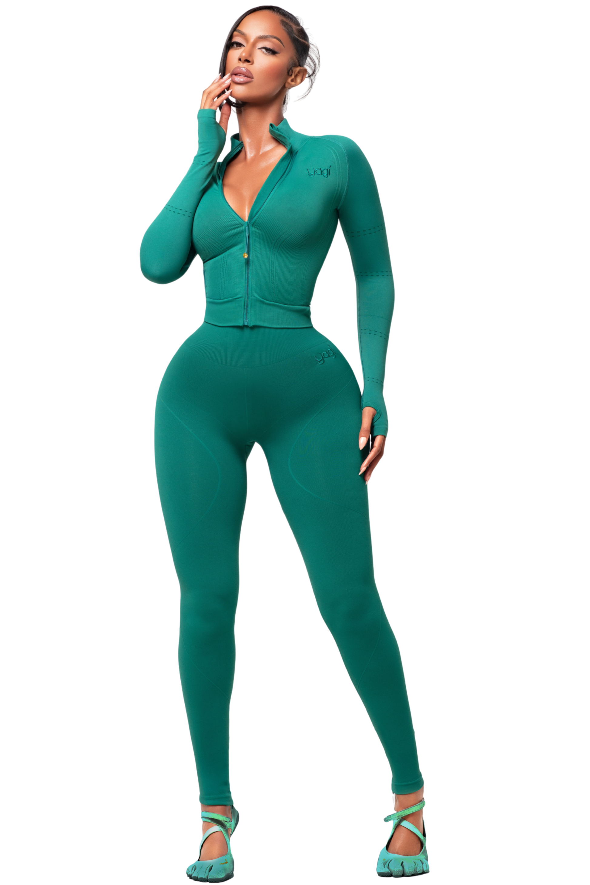 SCULPT IVY ZIP LEGGINGS