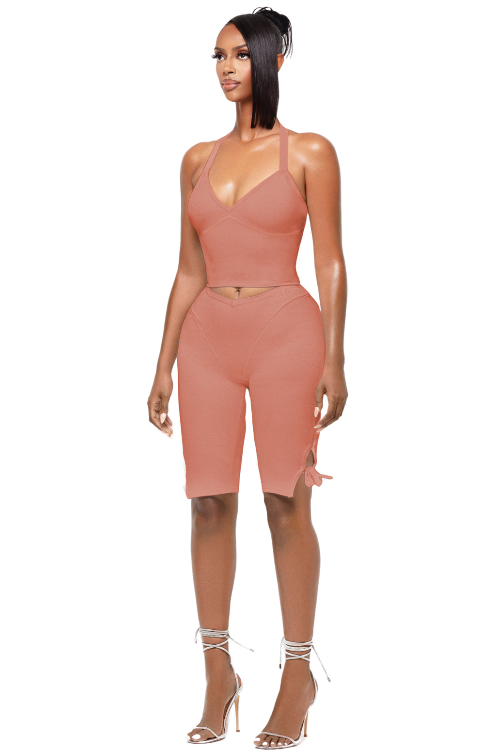 MAUI BARDOT HALTER TOP