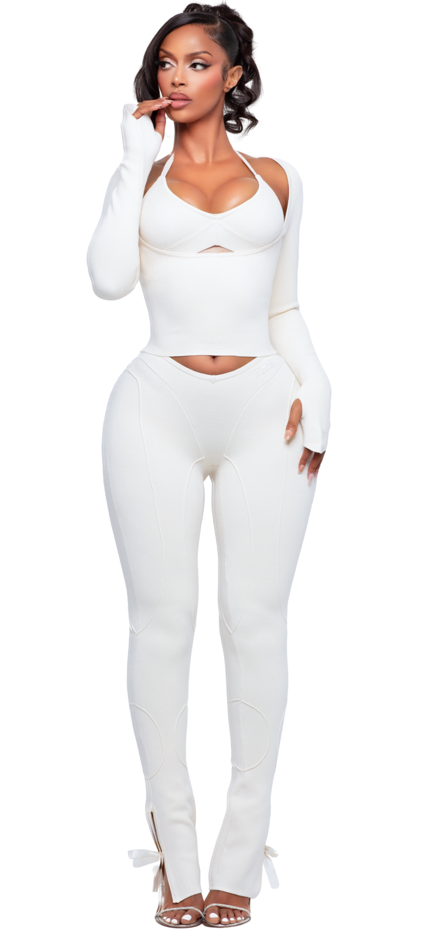 VAOS  BLANCO  LONG  SLEEVE TOP