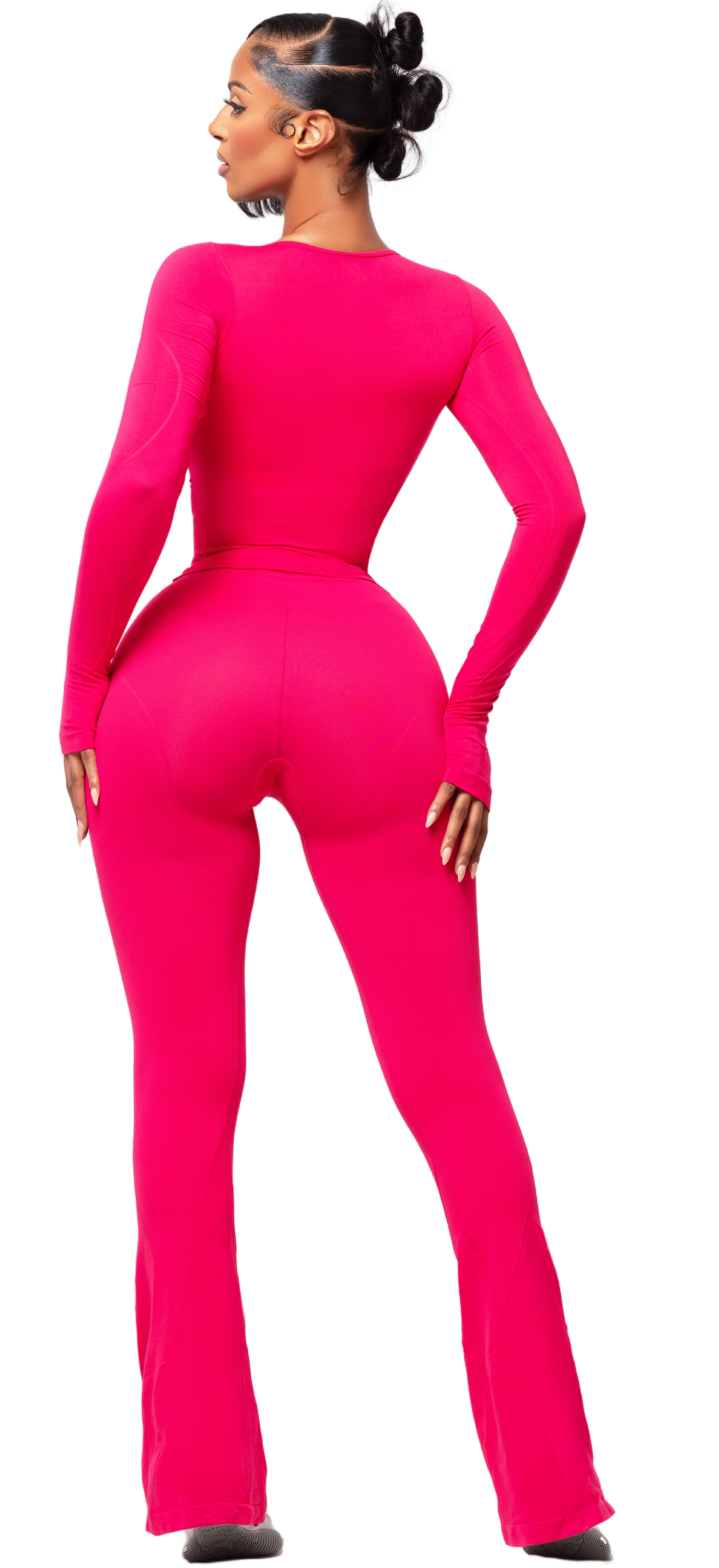 SCULPT BONBON LONG SLEEVE TOP