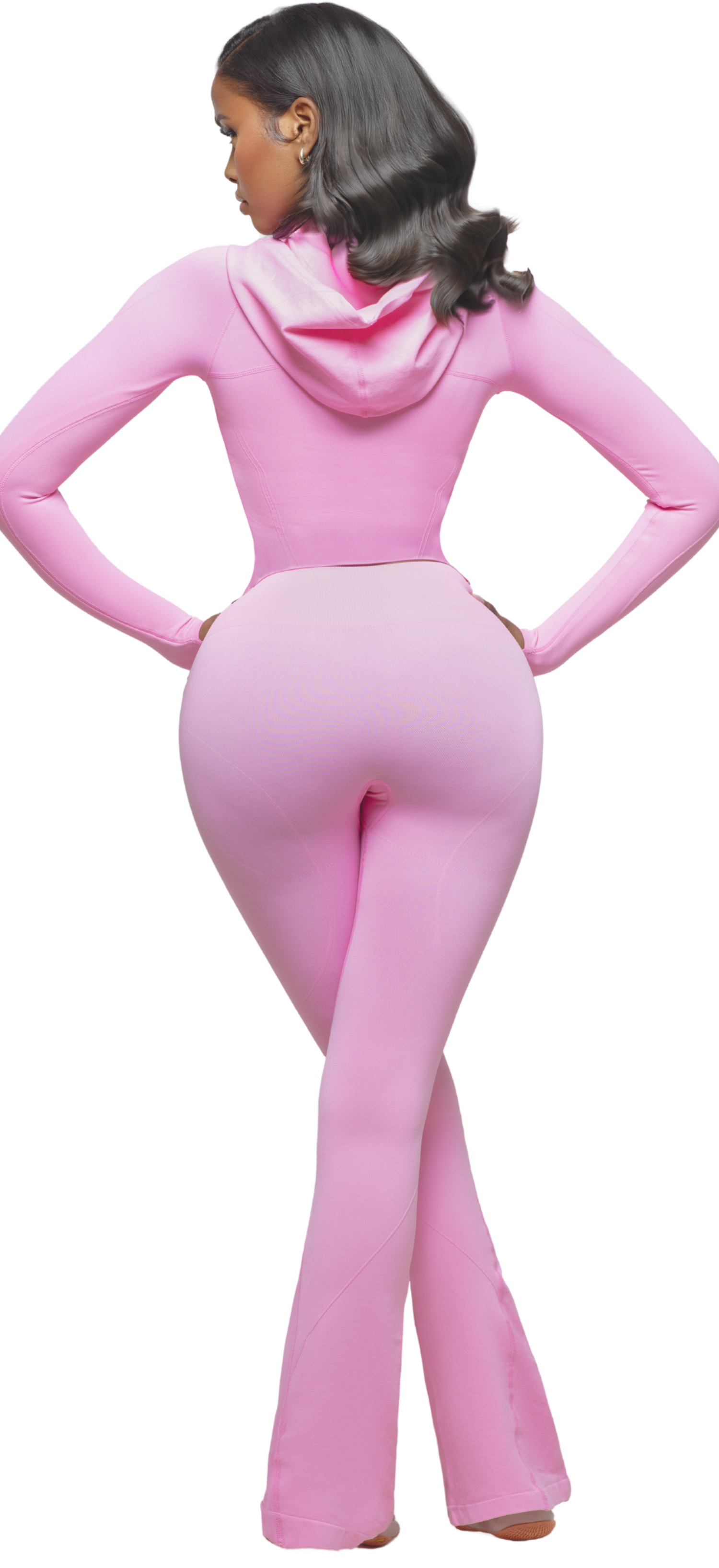 SCULPT BLUSH FLARE LEGGINGS