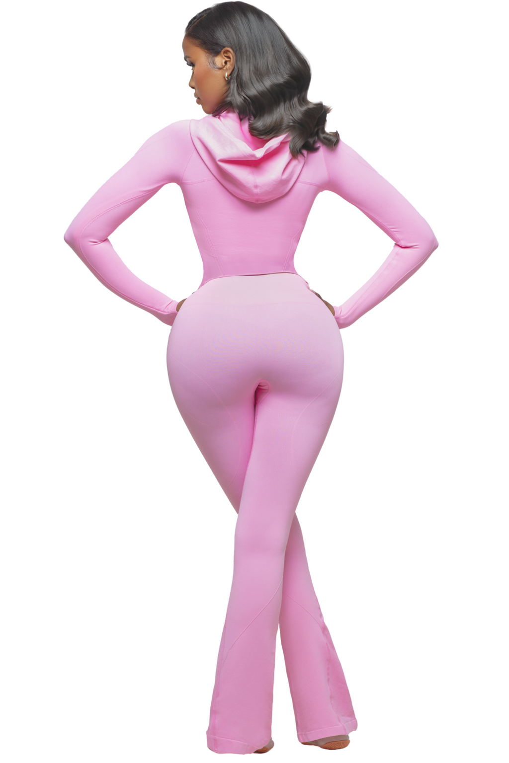 SCULPT BLUSH FLARE LEGGINGS