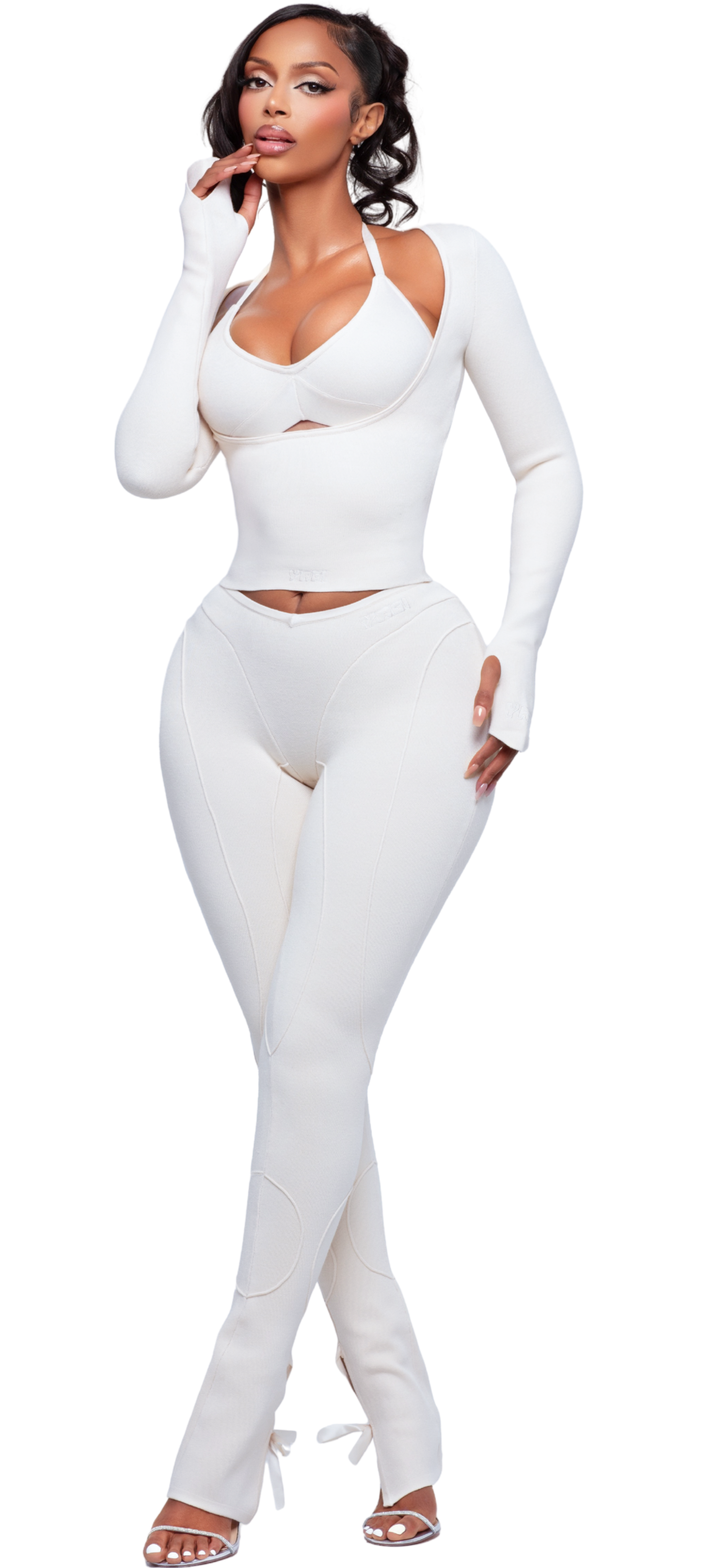 VAOS  BLANCO  LONG  SLEEVE TOP