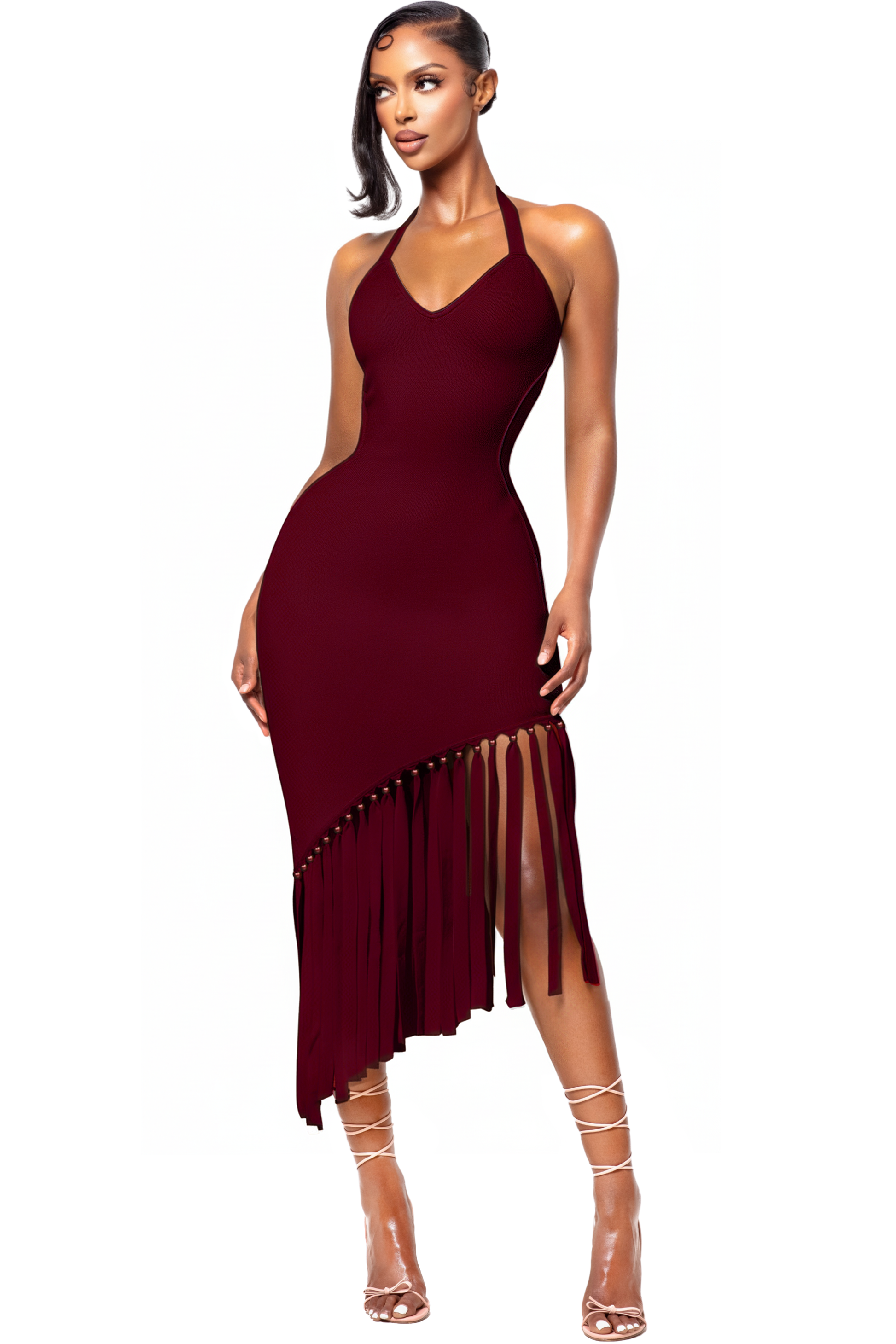 LANI ROUGE BARDOT DRESS