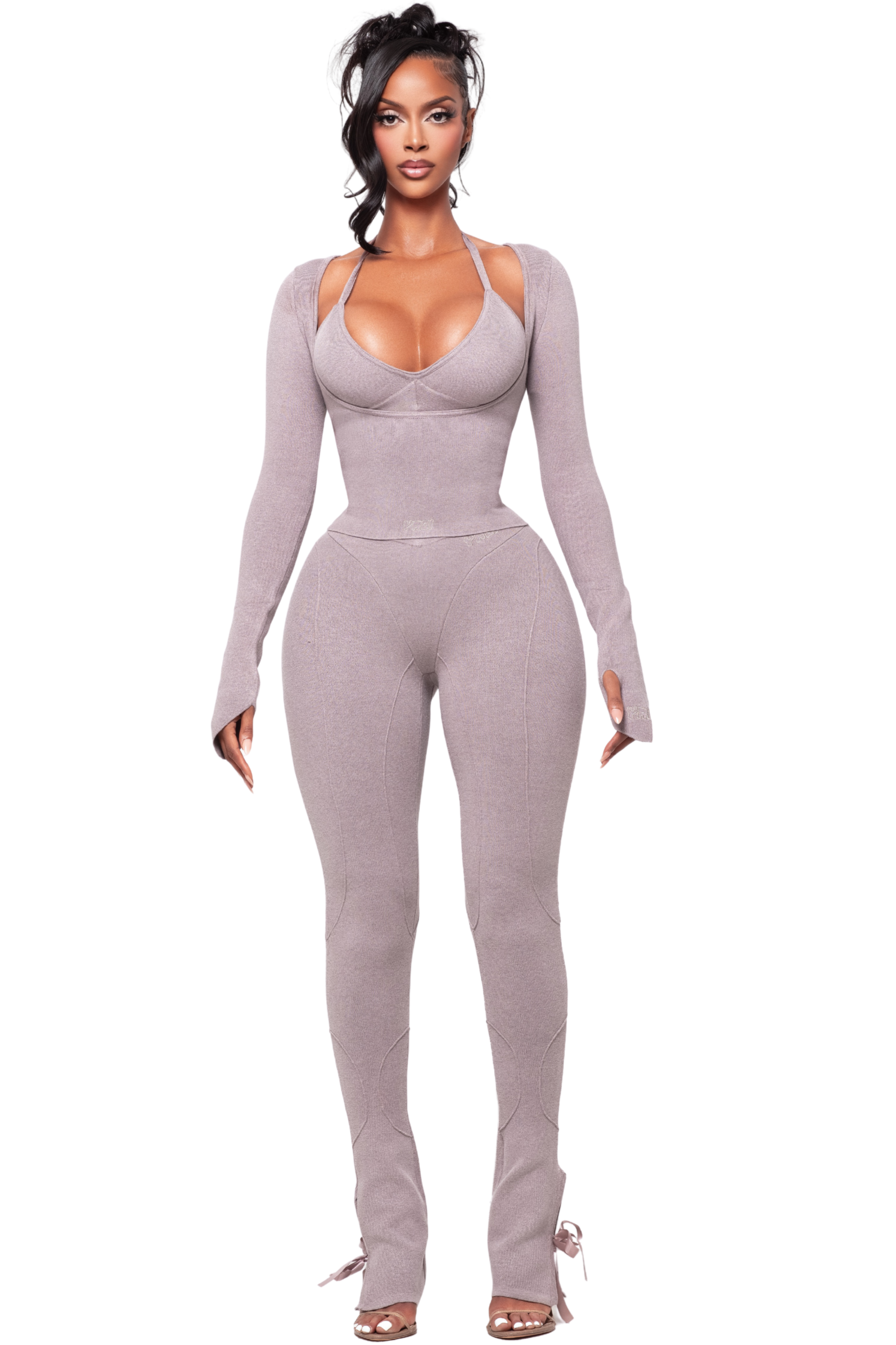 VAOS GRIS LONG SLEEVE TOP