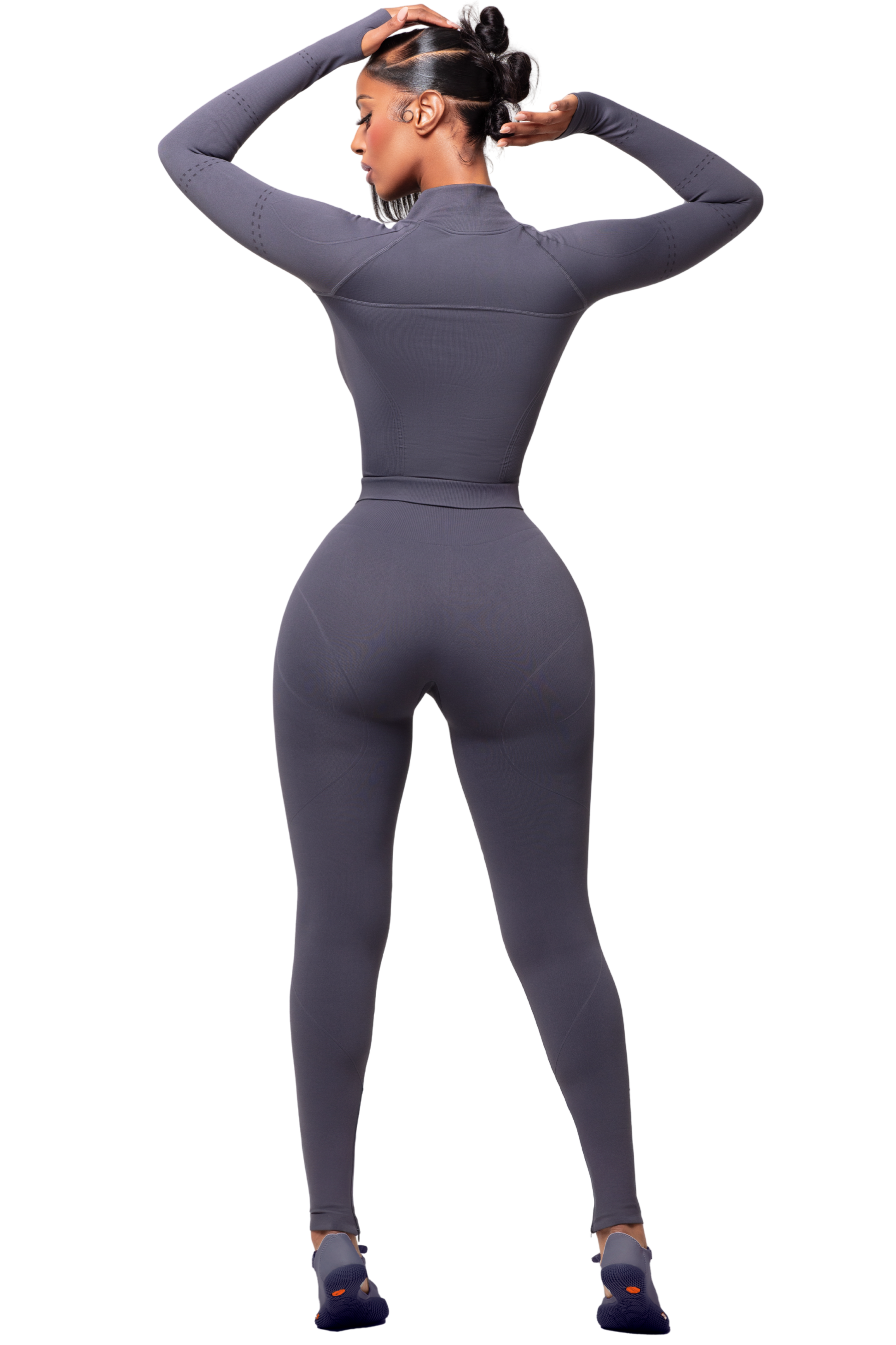 SCULPT KHROME ZIP LEGGINGS