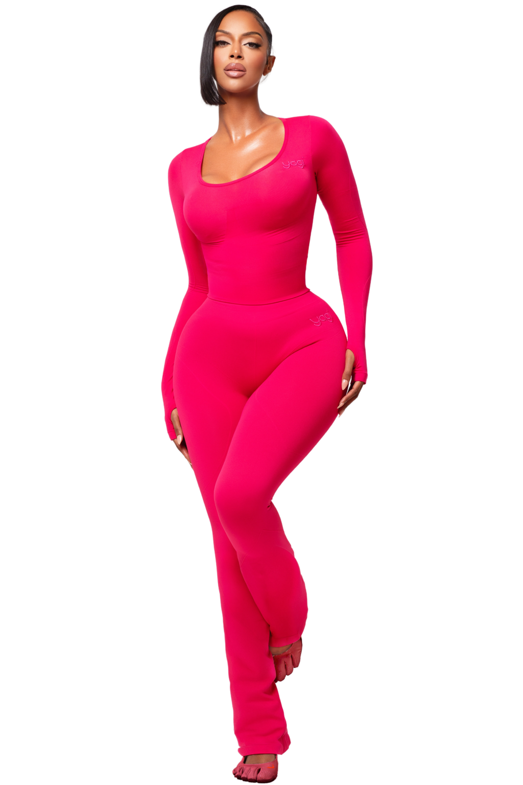 SCULPT BONBON LONG SLEEVE TOP