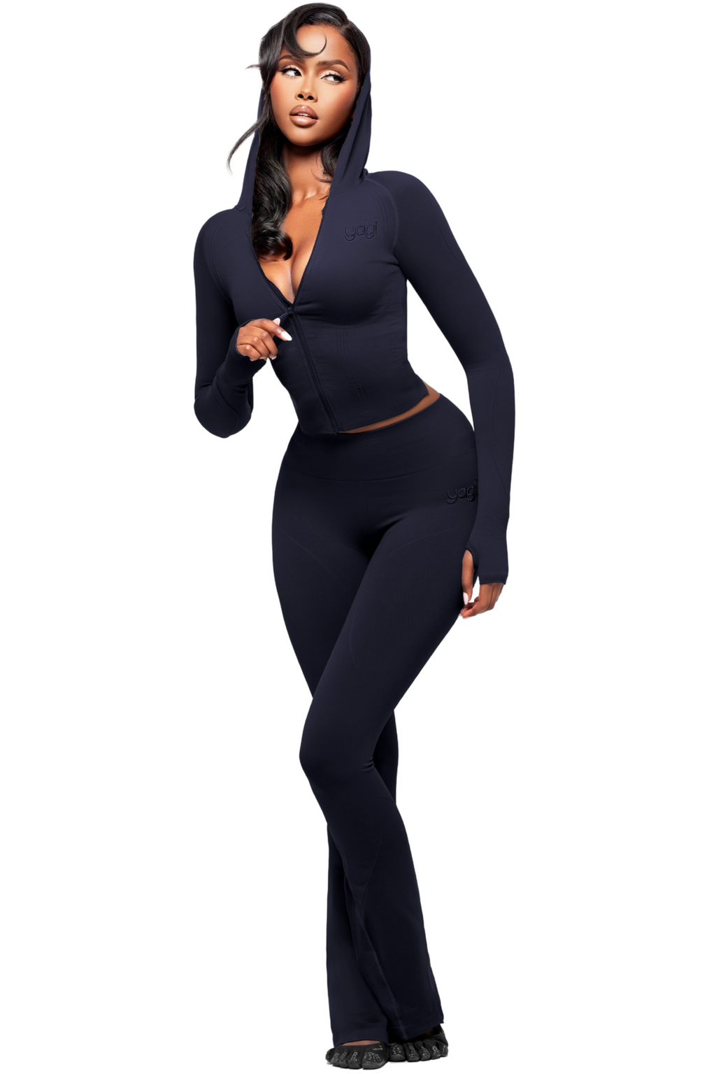 SCULPT OBLIX HOODED ZIP UP