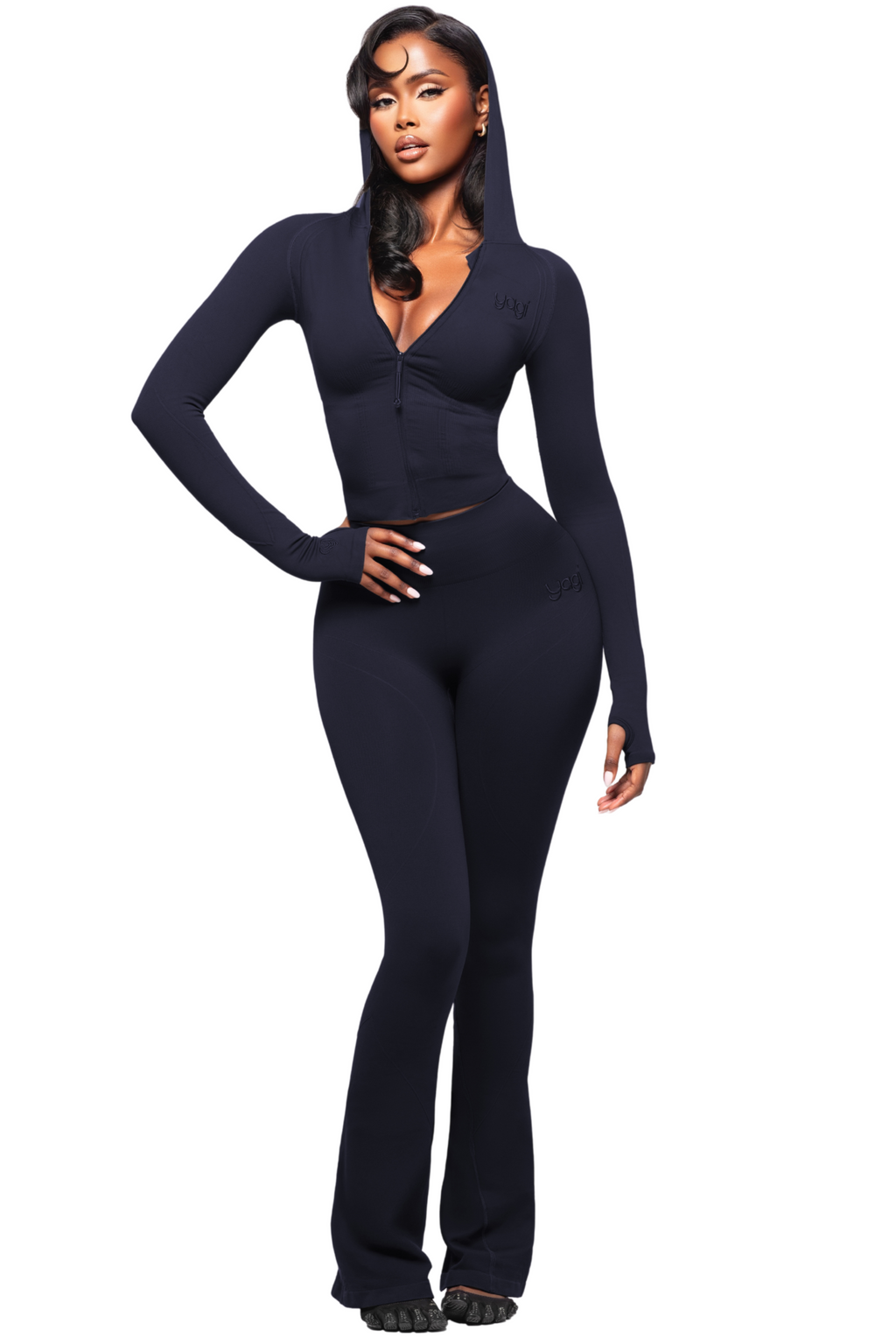 SCULPT OBLIX HOODED ZIP UP