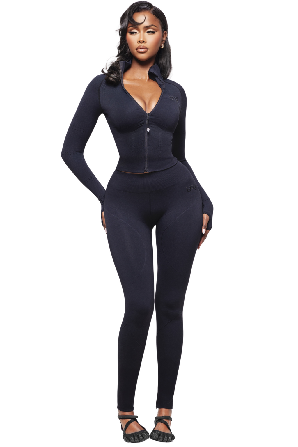 SCULPT OBLIX ZIP LEGGINGS