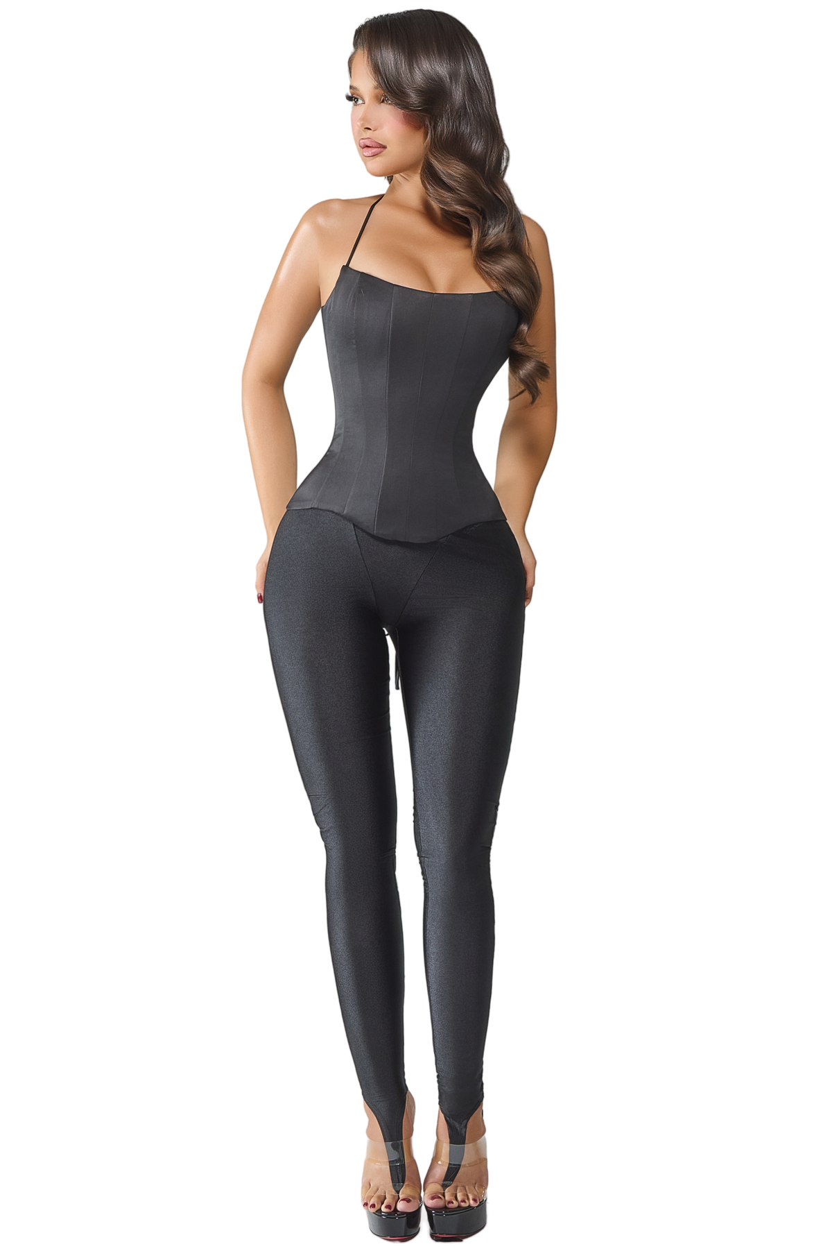TOKYO ONYX STIRRUP LEGGINGS