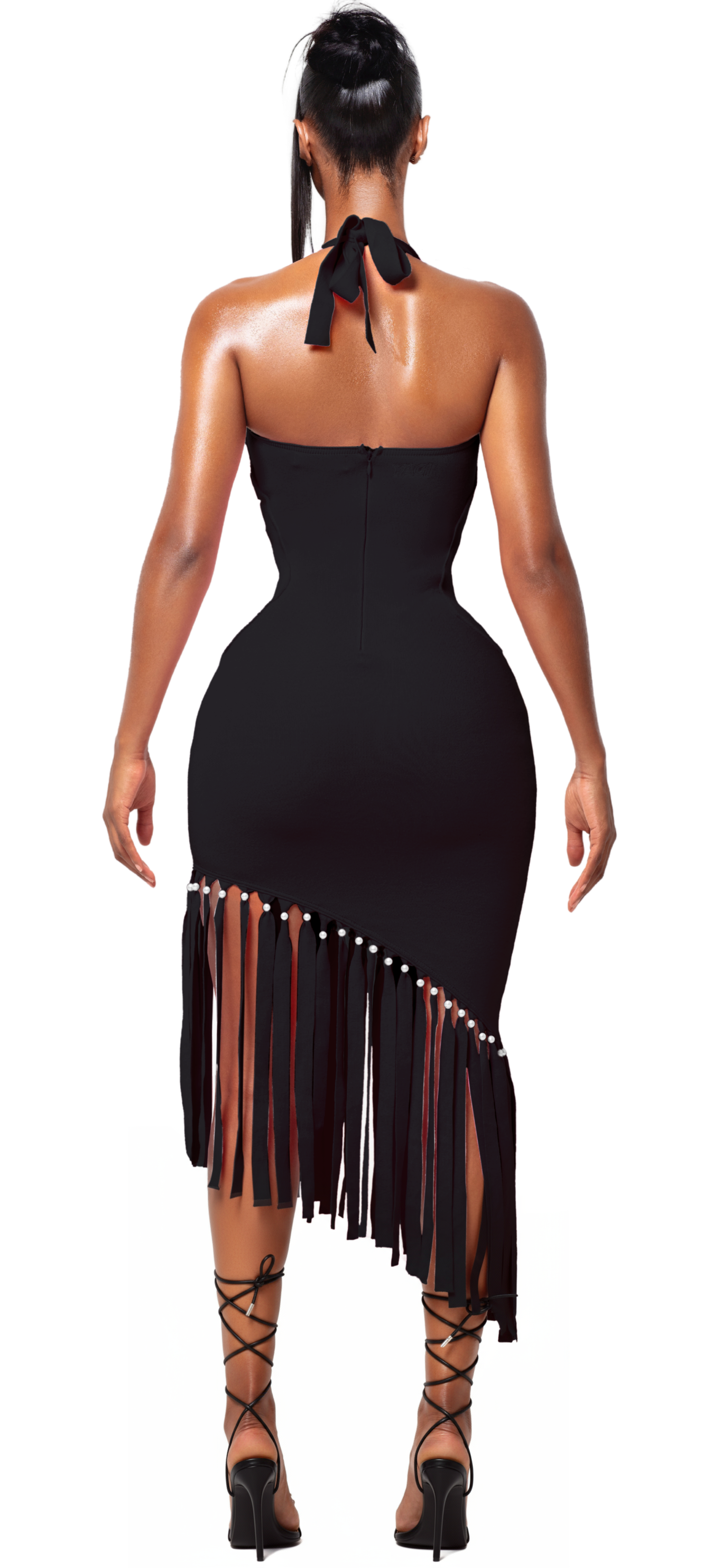 LANI ONYX BARDOT DRESS