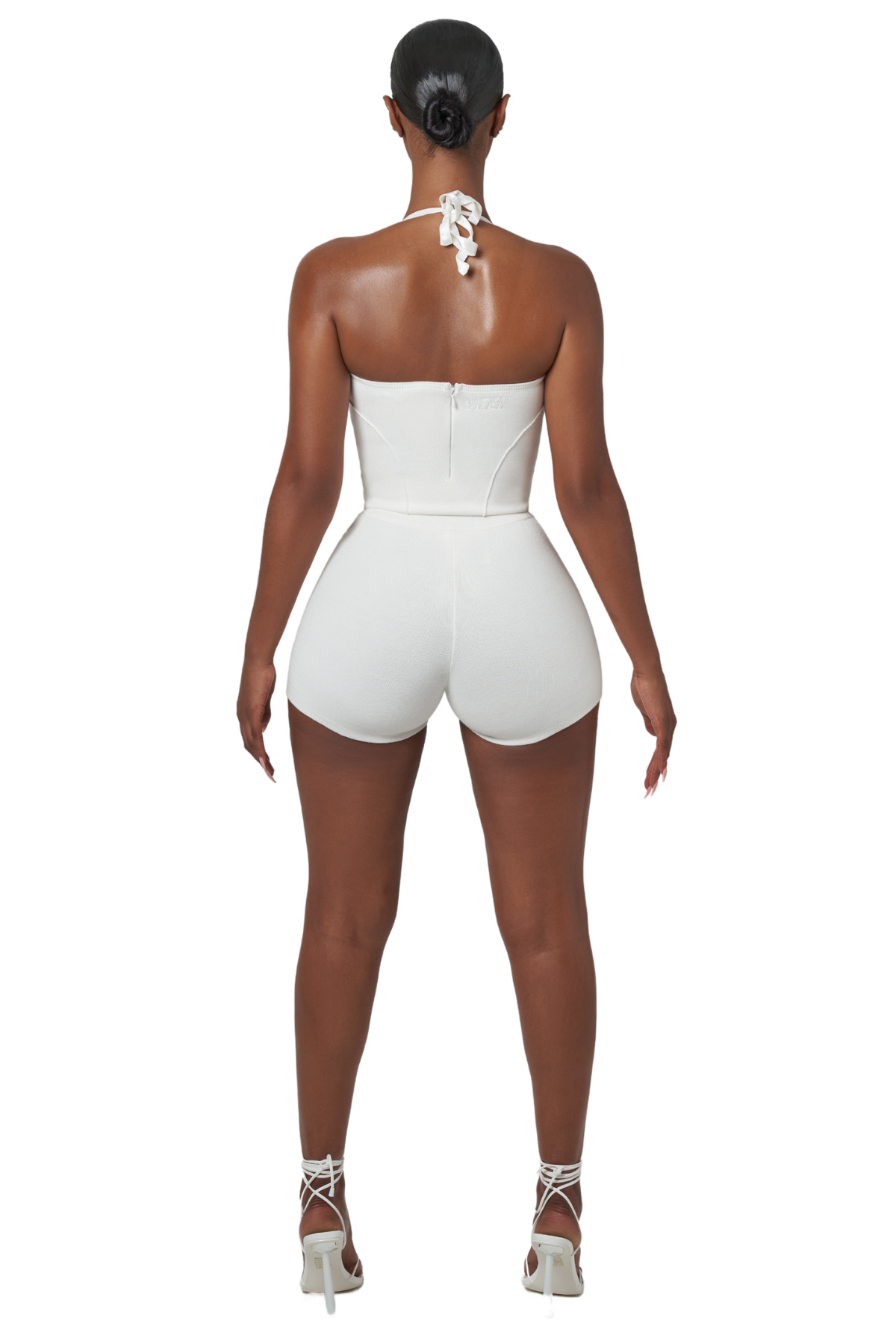 BLANCO HALTER TOP