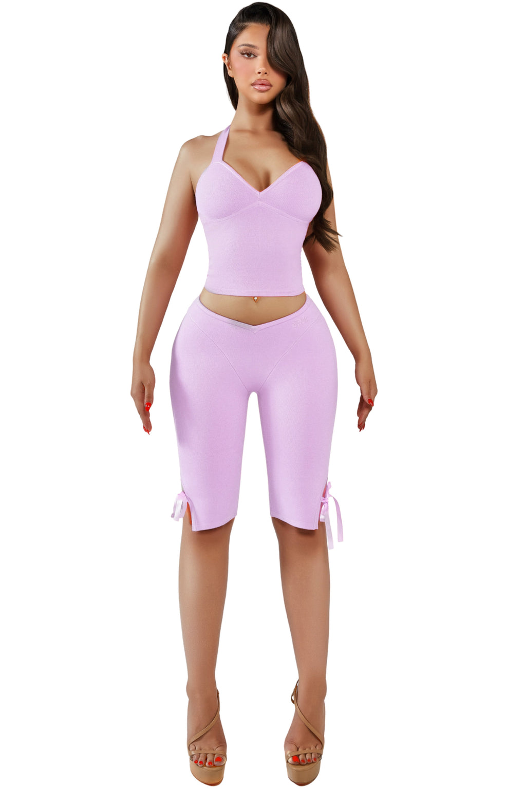 LILA MOON BOW CAPRI