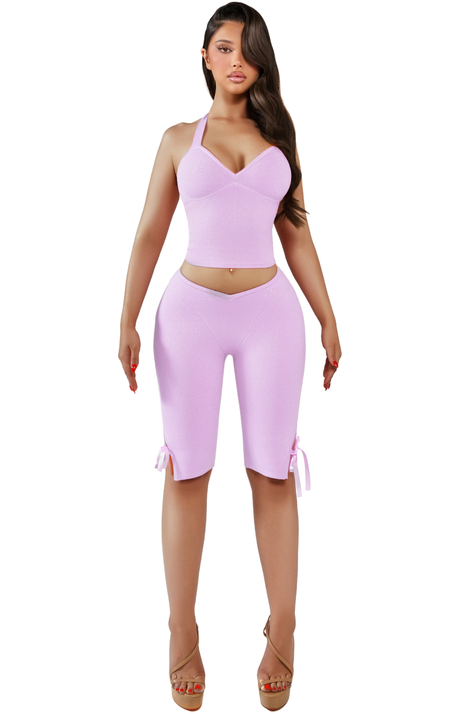 LILA MOON BOW CAPRI
