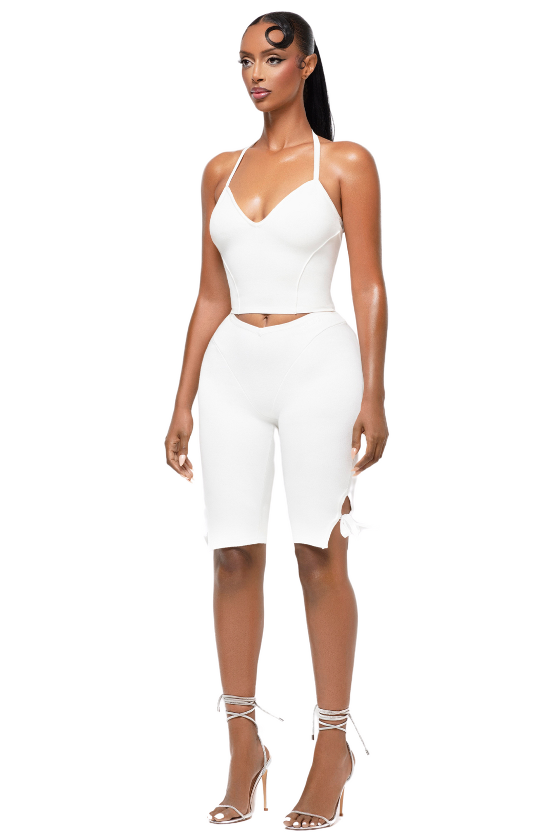 BLANCO MOON BOW CAPRI LEGGINGS