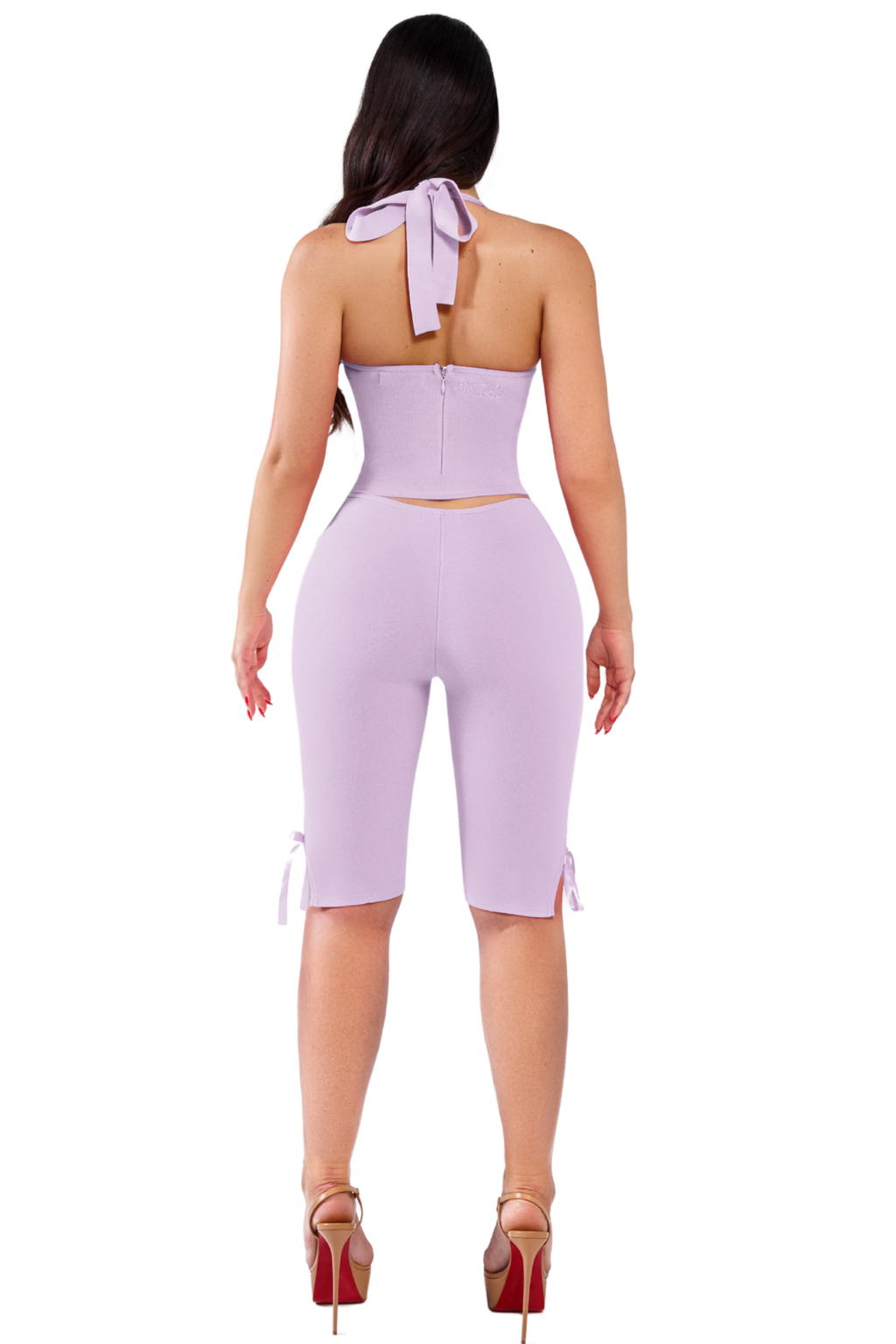 LILA BARDOT HALTER TOP