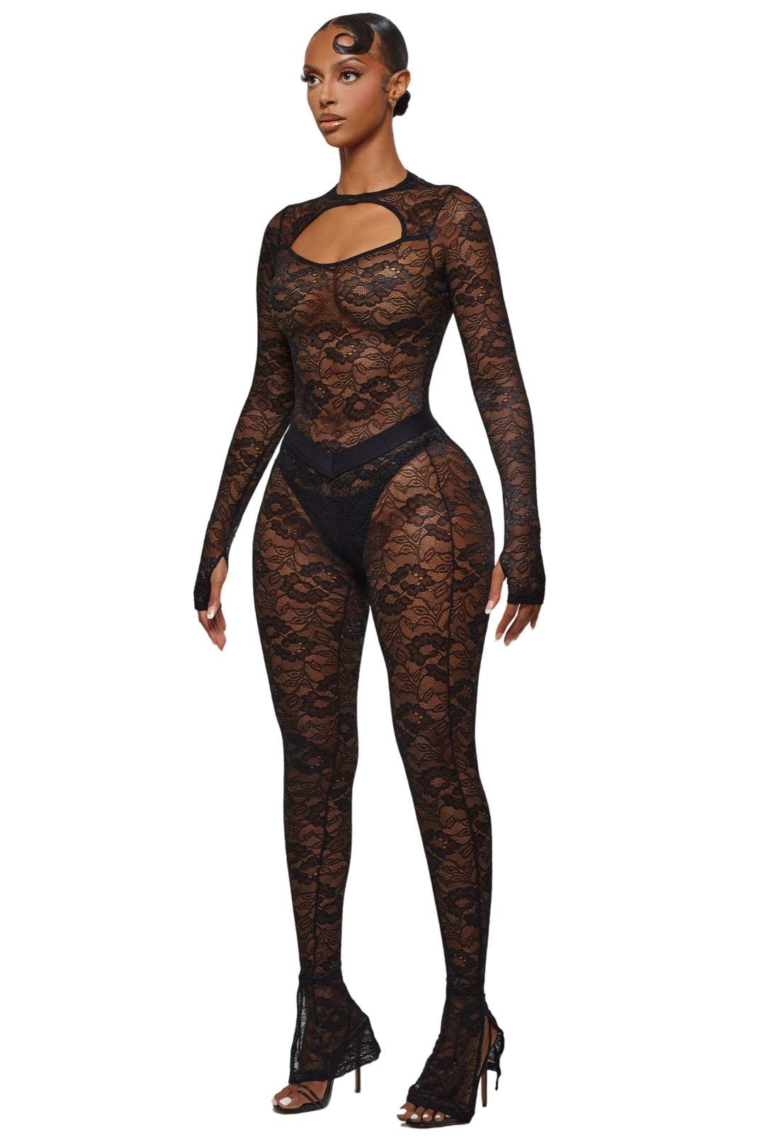 002 LAIA LACE LEGGINGS