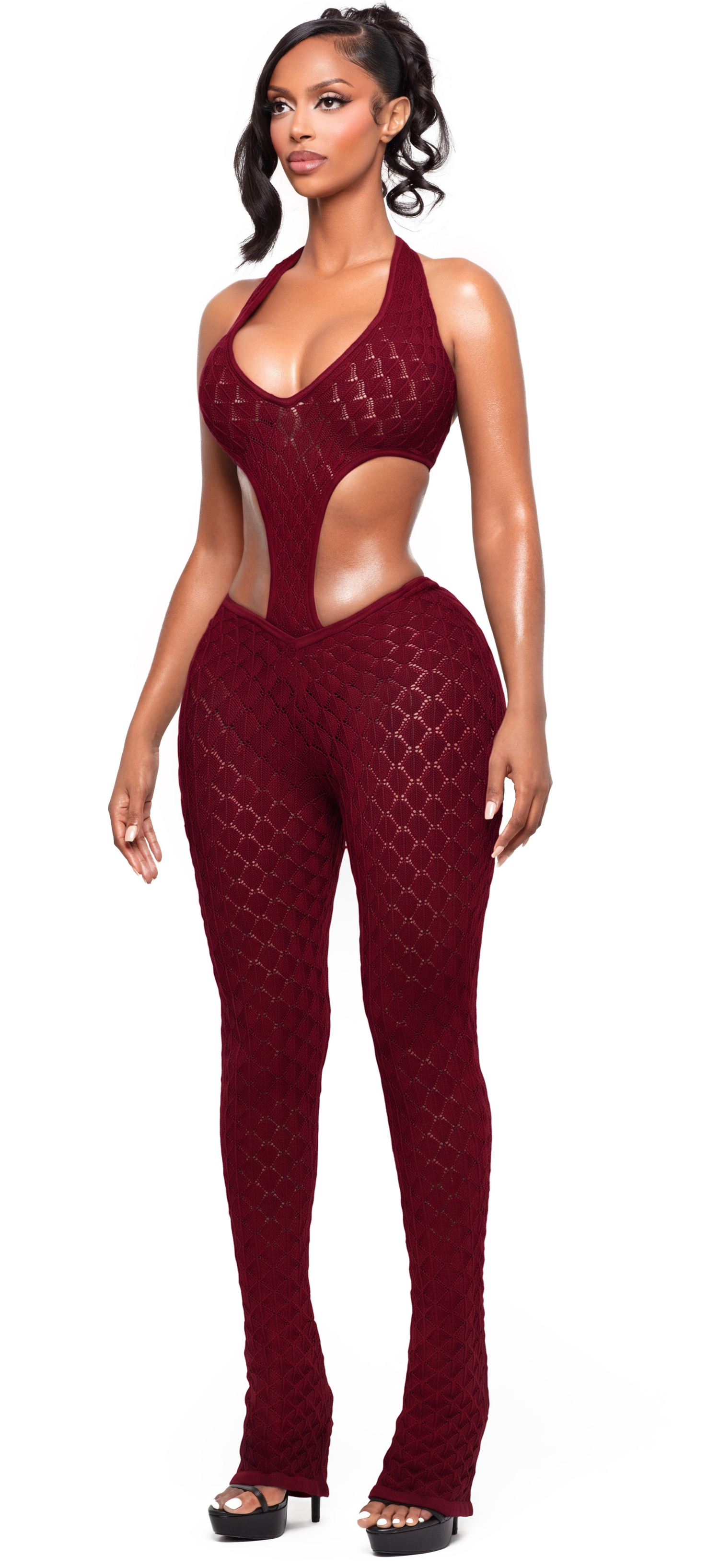 SIENA ROUGE JUMPSUIT