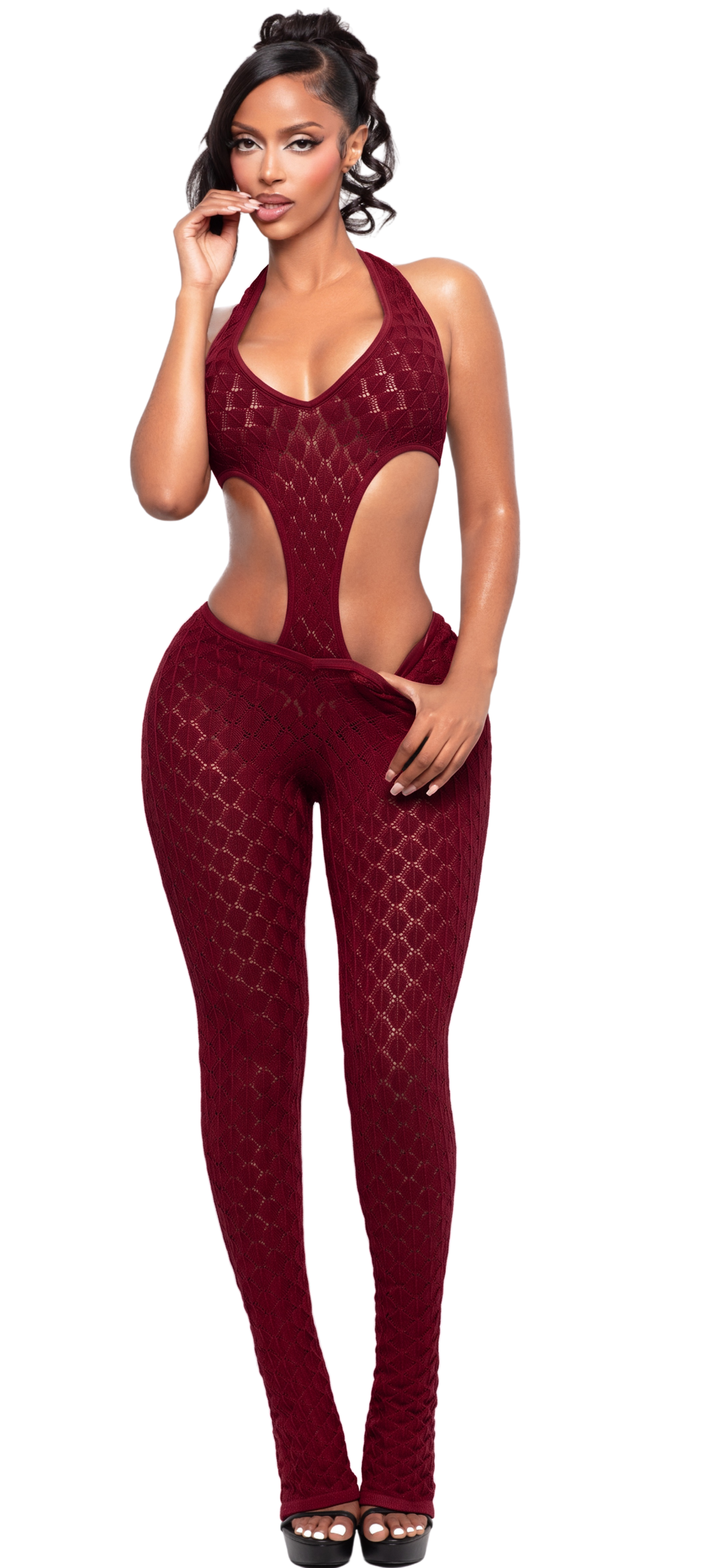 SIENA ROUGE JUMPSUIT
