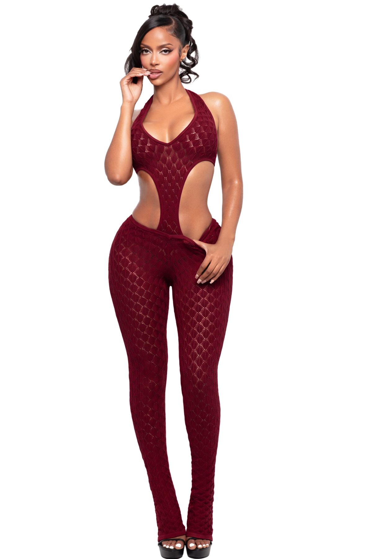 SIENA ROUGE JUMPSUIT