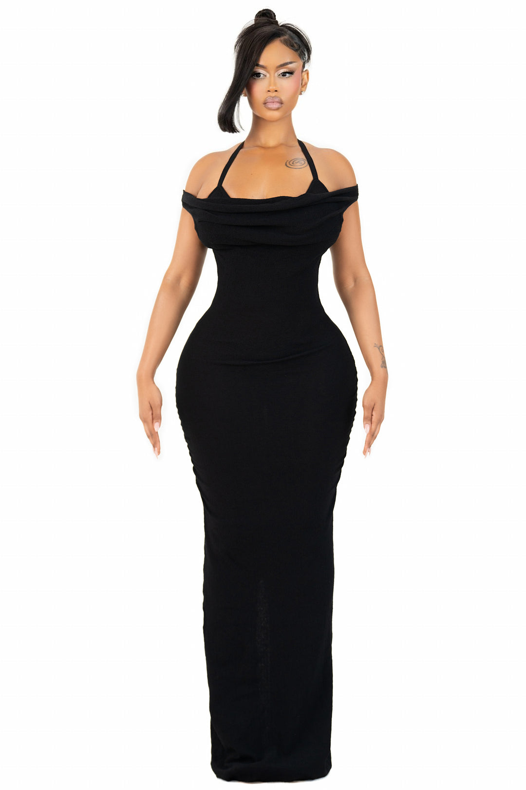 SICILY ONYX MAXI DRESS