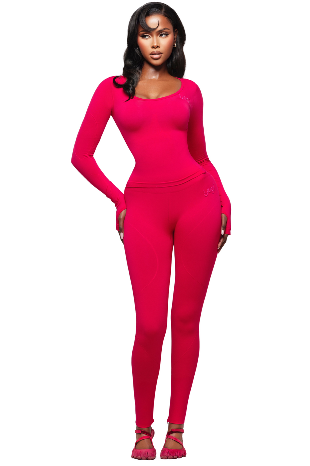 SCULPT BONBON LONG SLEEVE TOP